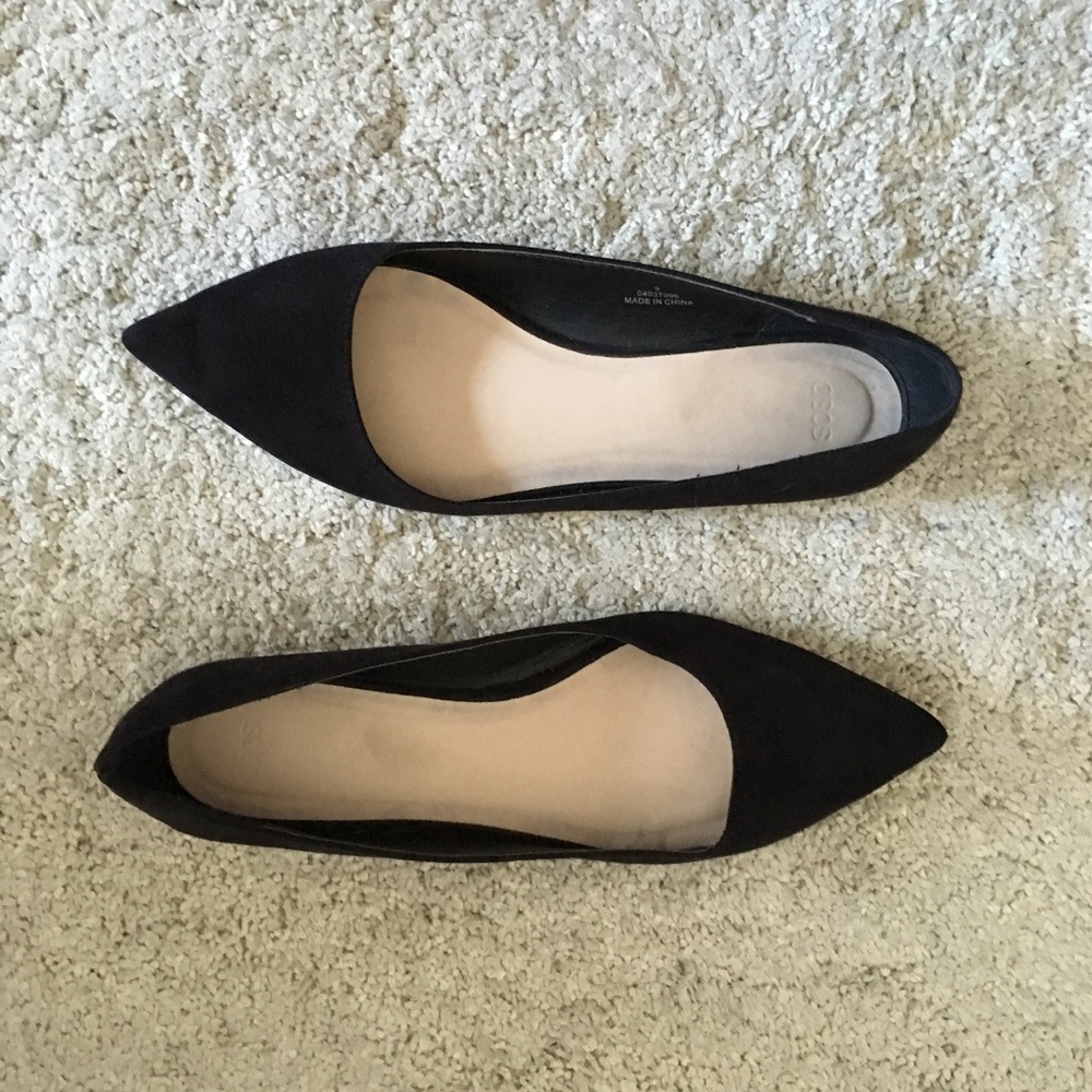 ASOS Pointed Toe Flats Size 11